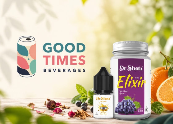 Good Times Beverages Elixir and Dropz products