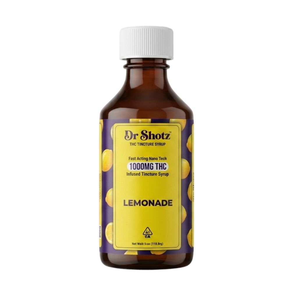 Dr. Shotz 1000MG THC Lemonade Fast Acting Nano Tech Tincture Syrup